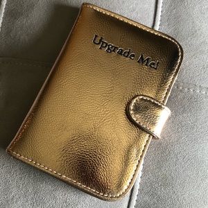EUC Rose Gold Passport Cover
